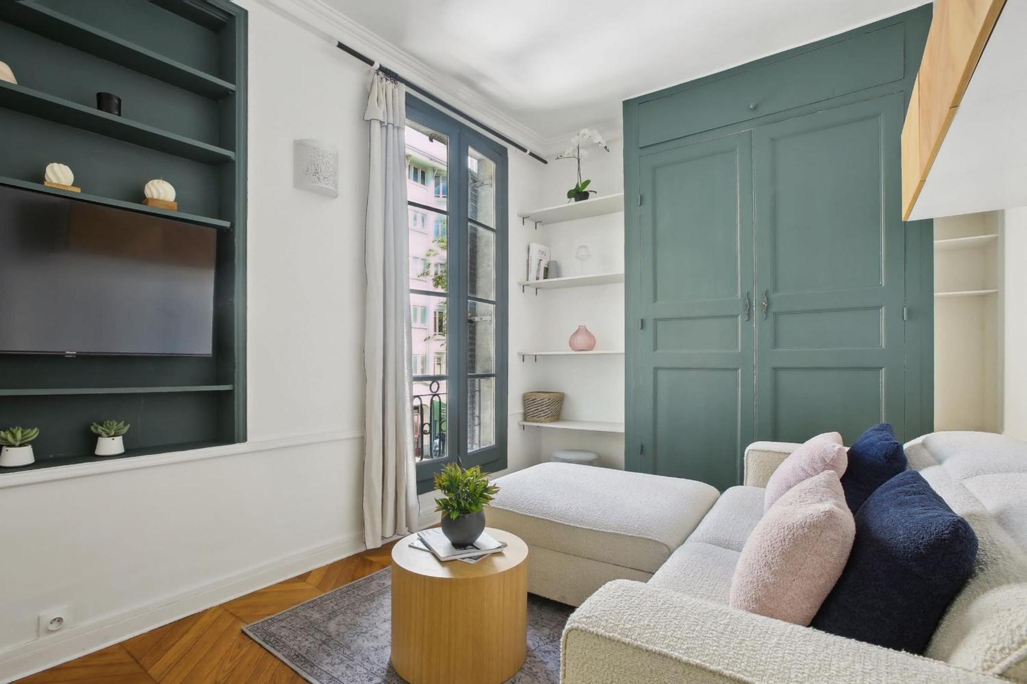 Le Marais 1Br Cozy Apartment Париж Екстериор снимка